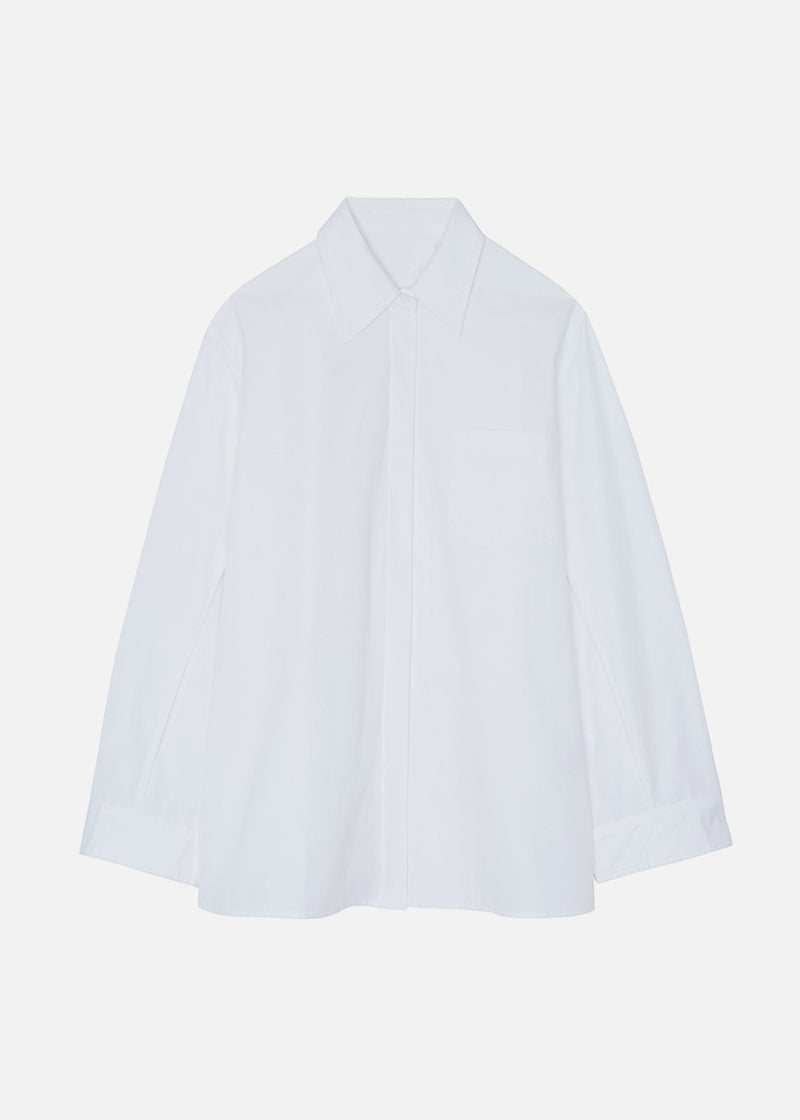 Mayim Oversized Shirt - White – The Frankie Shop