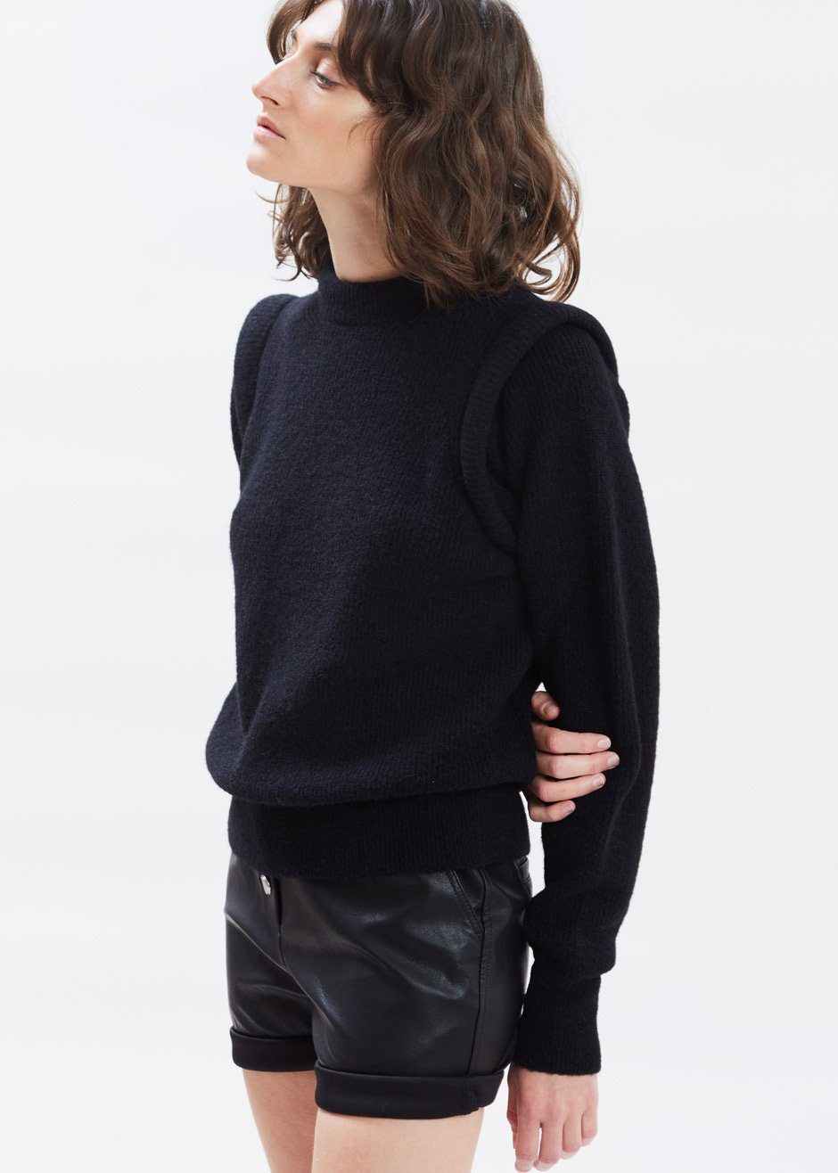 Norah Sweater by Les Coyotes de Paris in Noir – The Frankie Shop