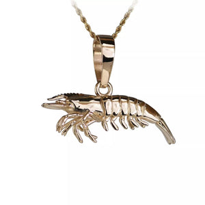 Shrimp Pendant - Sea Shur Jewelry