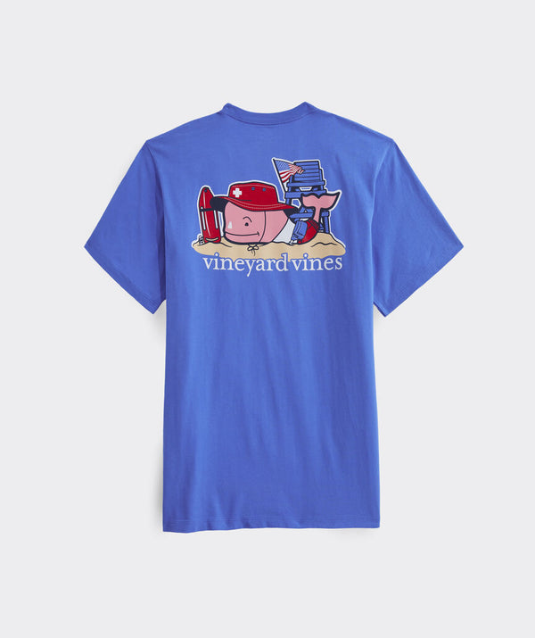 Shop Palm Trees Whale Pocket T-Shirt at vineyard vines