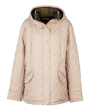 Barbour Millfire Quilted Jacket Beige - Dan's Southern Prep
