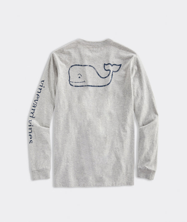 Vineyard Vines Women's Long Sleeve Vintage Whale Pocket T-Shirt