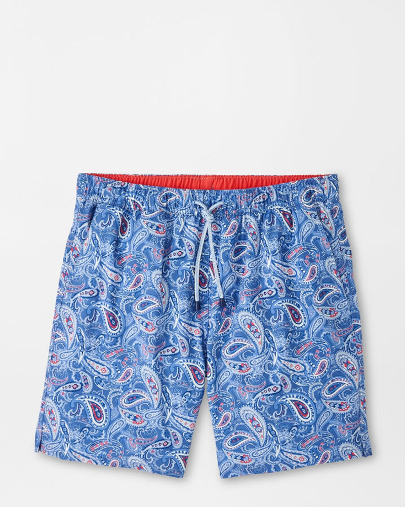 Peter Millar Galapagos Paisley Swim Trunk PORT BLUE – Dan's Southern Prep