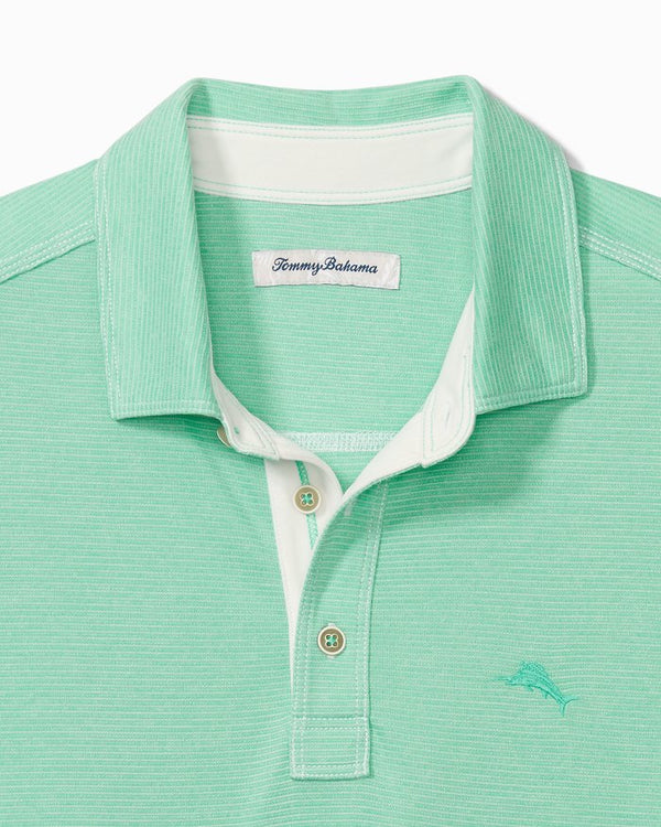 Tommy Bahama Men's Paradiso Cove Polo - Caspian Sea - Size L