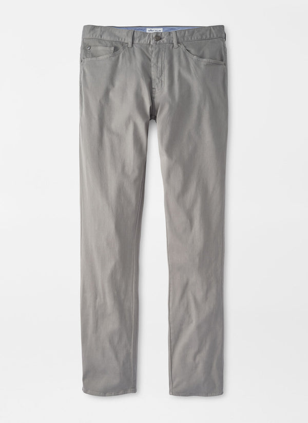 Peter Millar Five Pocket Pants Ultimate Sateen British Gray 38 x 34
