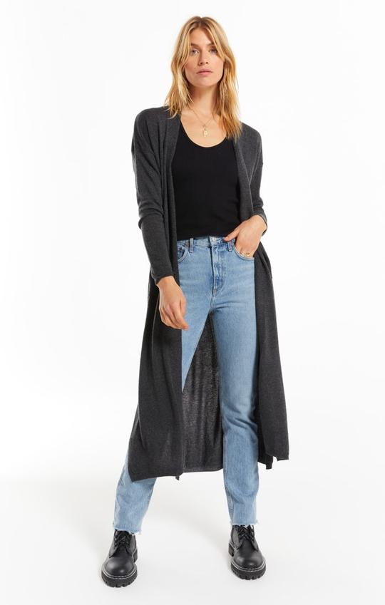 Oatmeal Longer Line Cardigan, WHISTLES