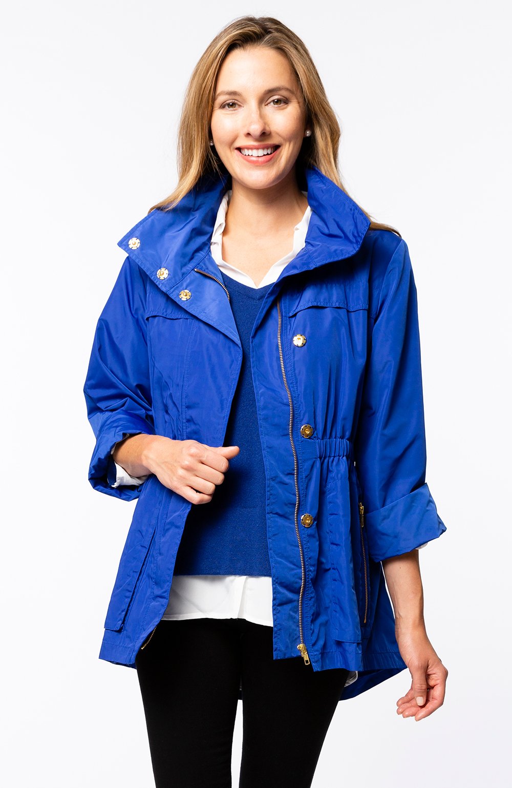 Tyler Boe Newport Rain Slicker Lapis – Dan's Southern Prep