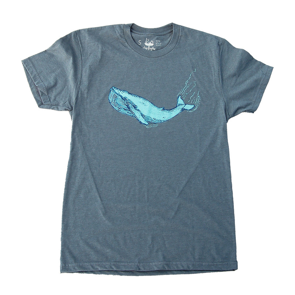 Blue Whale T Shirt – Slow Loris