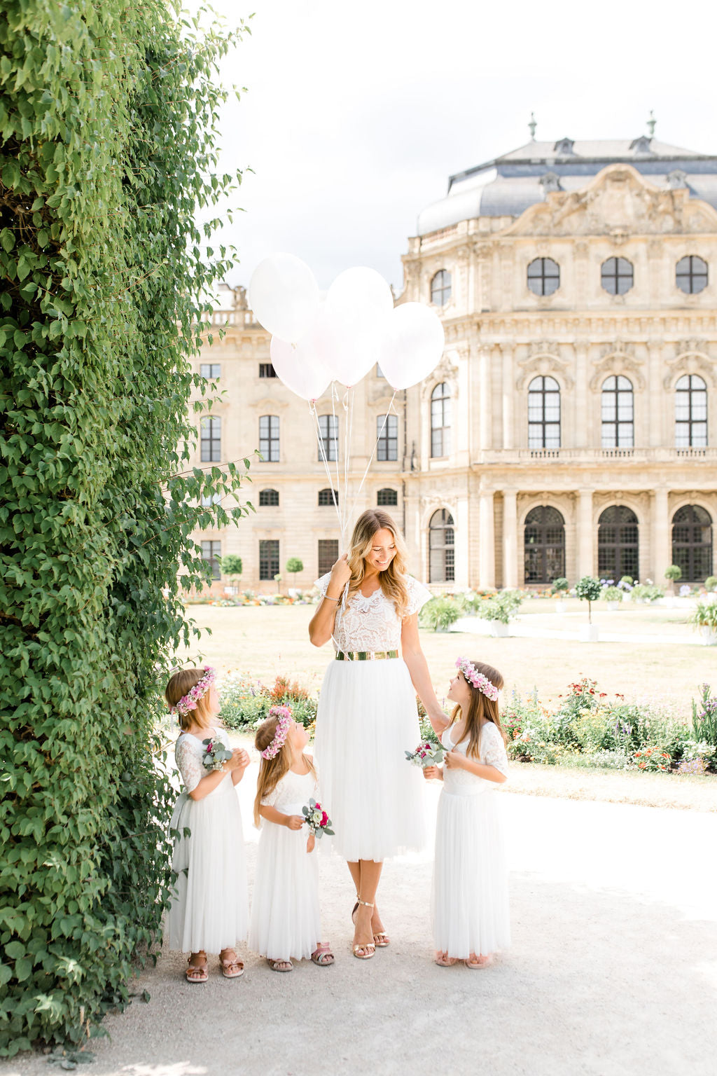 Blumenmädchen, Hochzeit, Braut, Blumenkinder