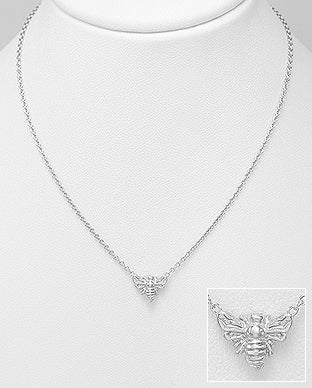 Bee Necklace 16"-17"