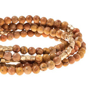 Scout Curated Wears Stone Wrap - Petrified Wood