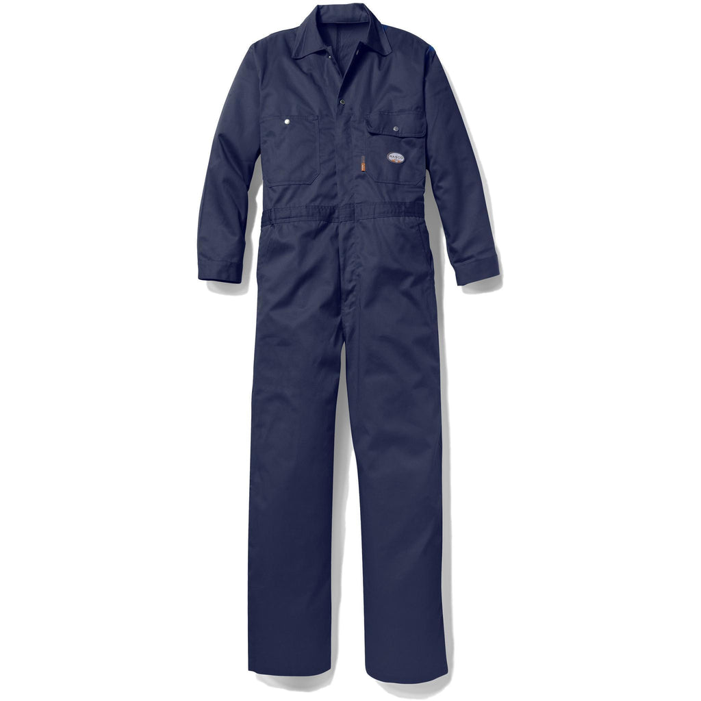 Rasco FR 10oz Coveralls - Navy | Safety Workwear