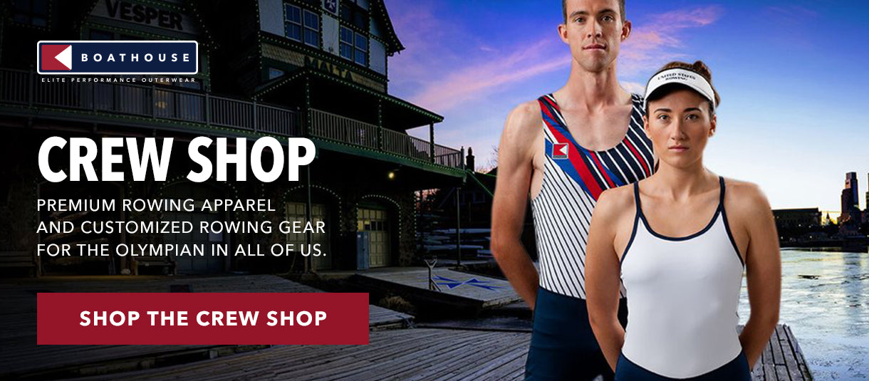 Shop The Boathouse Crew Shop for Custom rowing jackets, trou and unis