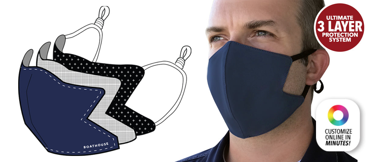 EX21 3-Layer Face Mask System
