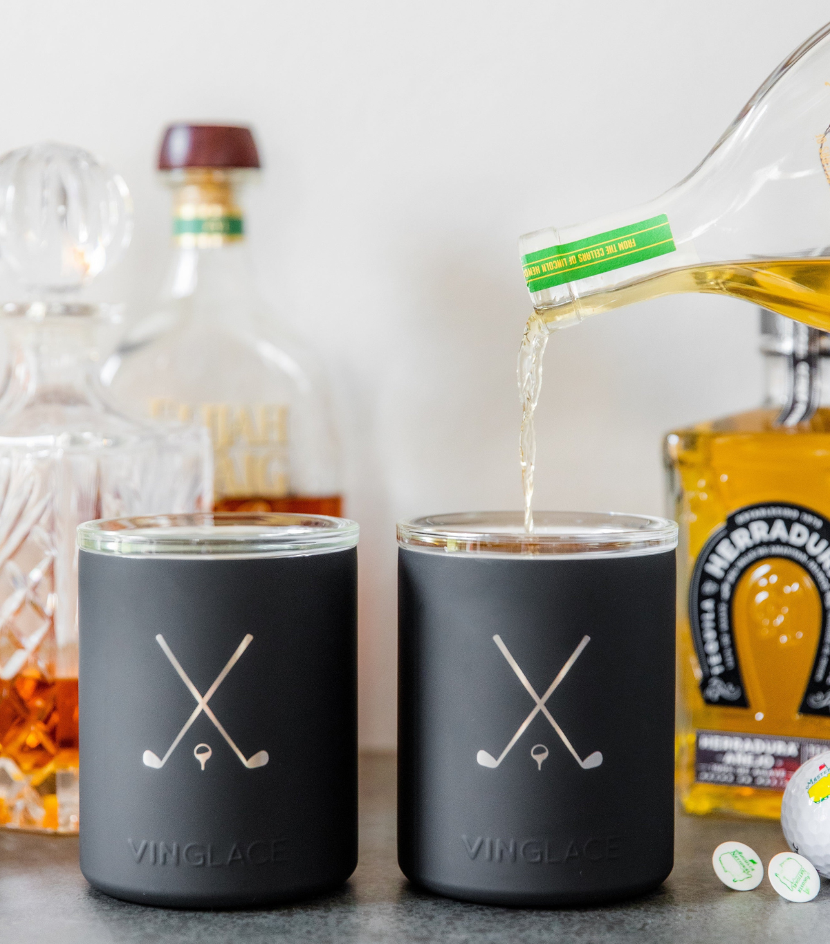 Vinglace Insulated Whiskey Tumbler - SLATE