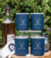 Picture of Limited Edition Golf Set of 4 Whiskey in Navy