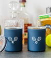 Picture of Limited Edition Tennis Set of 2 Whiskey in Navy