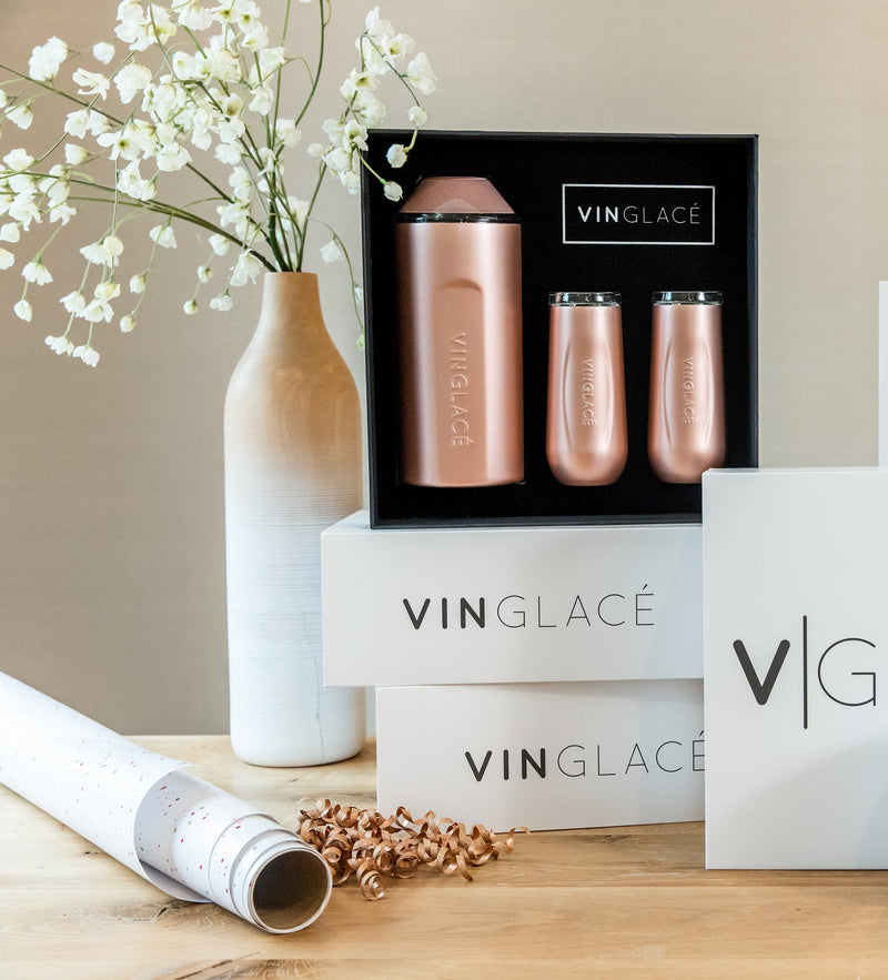 Vinglacé Gift Set Rose Gold