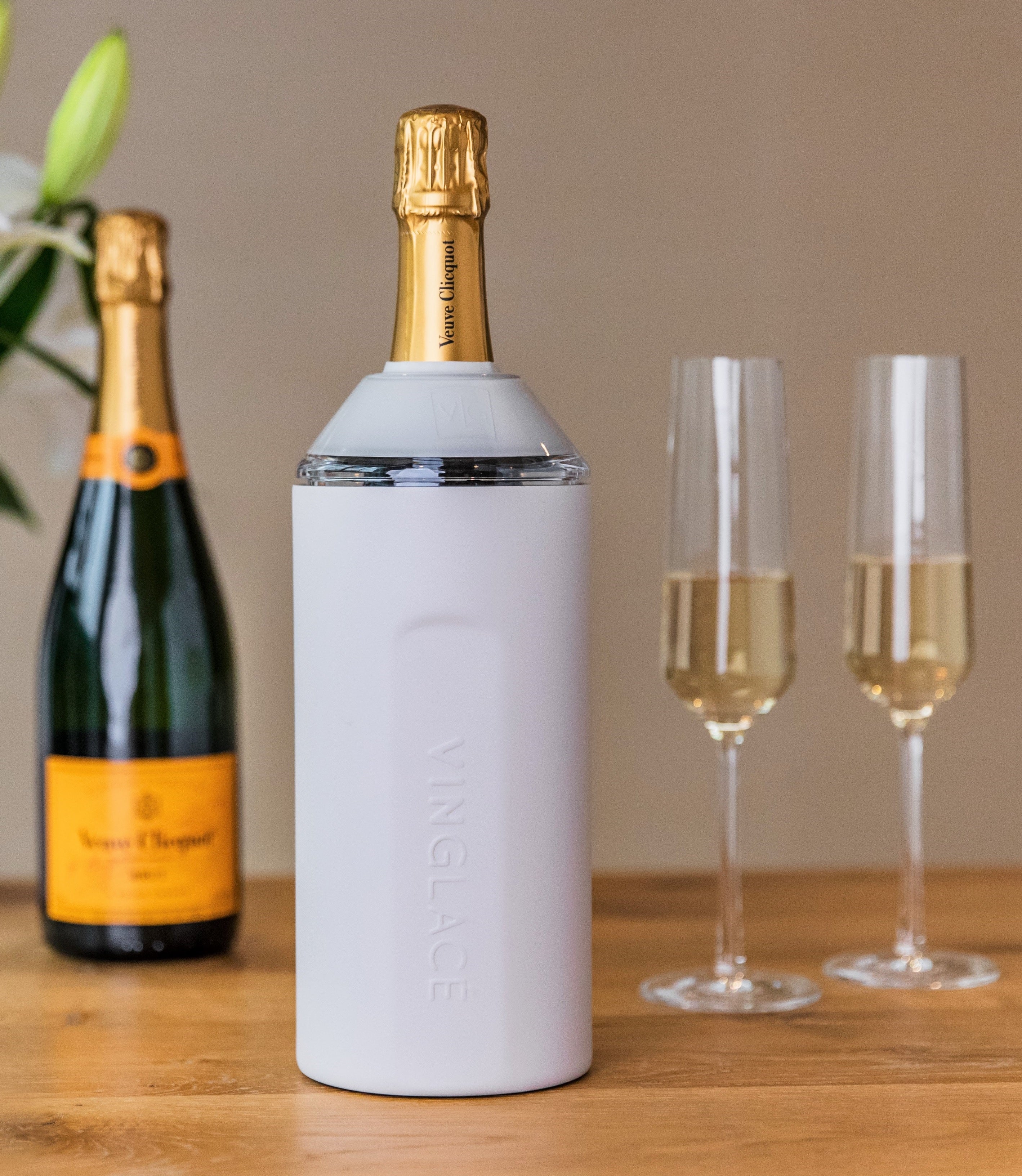 Vinglacé Double Wall Insulated Wine and Champagne Bottle Chiller – UnMask