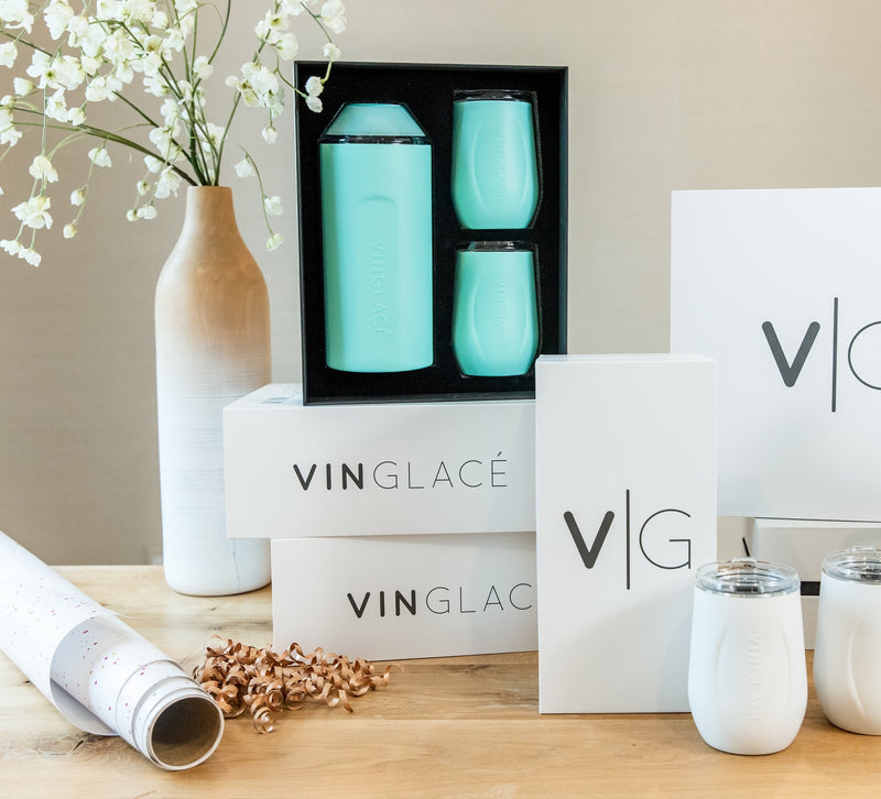 Wine Chiller + Tumbler Gift Sets