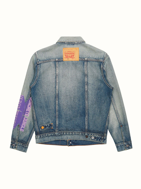 LEVI'S TRUCKER JACKET CONCRETE VINTAGE WASH – TROPHY ROOM STORE