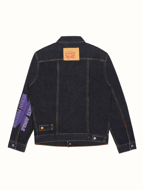 LEVI'S TRUCKER JACKET CONCRETE VINTAGE WASH – TROPHY ROOM STORE