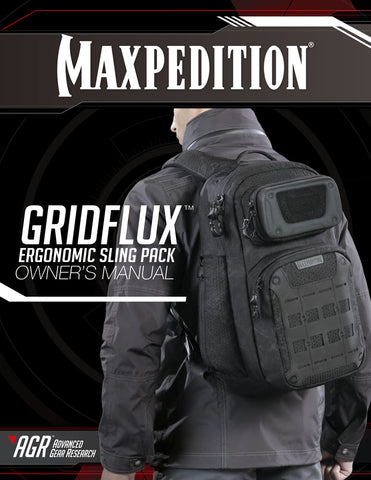 Gridflux Sling pack - Maxpedition Owner's Manual