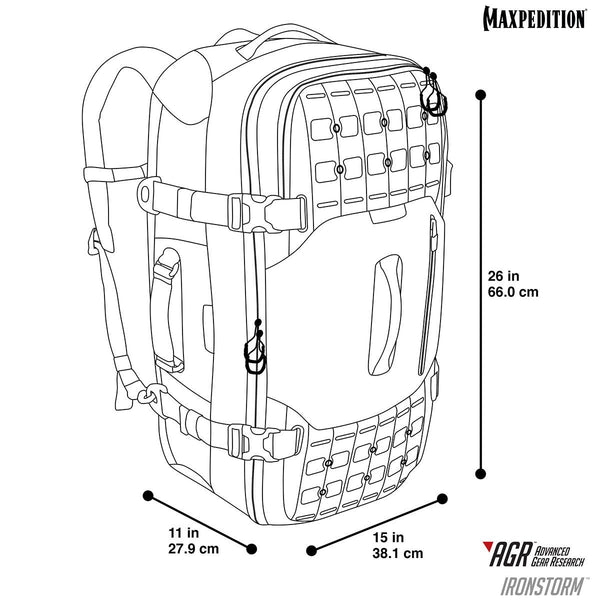 Ironstorm™ Adventure Travel Bag | Maxpedition – MAXPEDITION