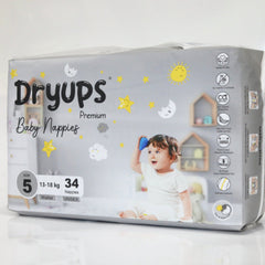 Dryups Baby Nappies Size 5