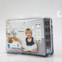 Dryups Baby Nappies Size 7