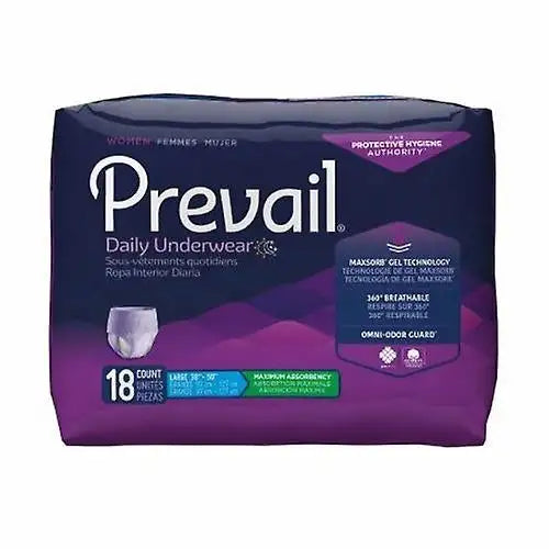 Prevail Extra Underwear Diaper YOUTH / SMALL ADULT, Pull On, PV