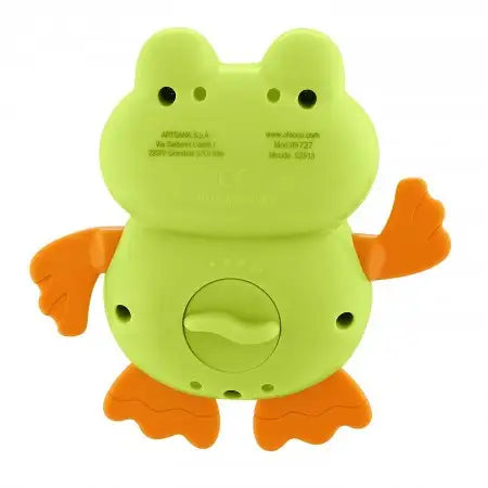 swimming frog bath toy