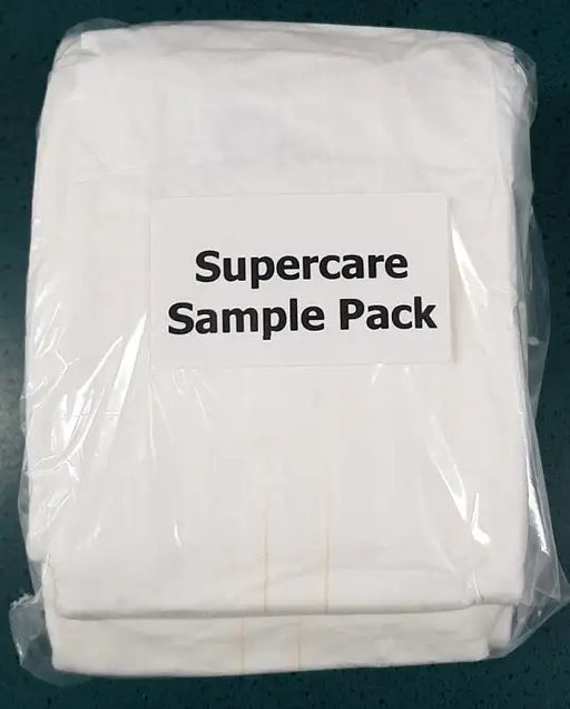 Supercare Disposable Briefs (Diapers) Sample Pack - 3 pcs ( Free Delivery )
