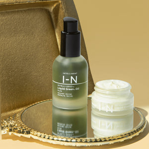I-N Liquid Green Face Oil + Revival Eye Whip Kit