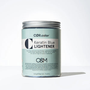 Ammonia-Free Keratin Blue Powder Lightener [500g] - Simply Organic Beauty