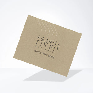 Paper Not Foil Quick Start Guide - Simply Organic Beauty