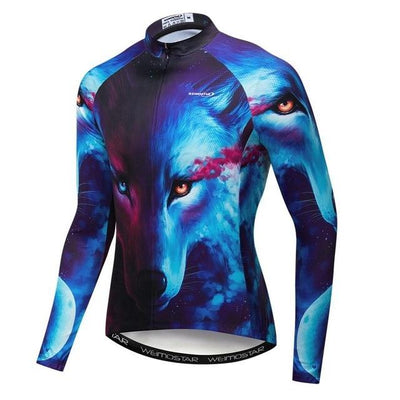 wolf cycling jersey