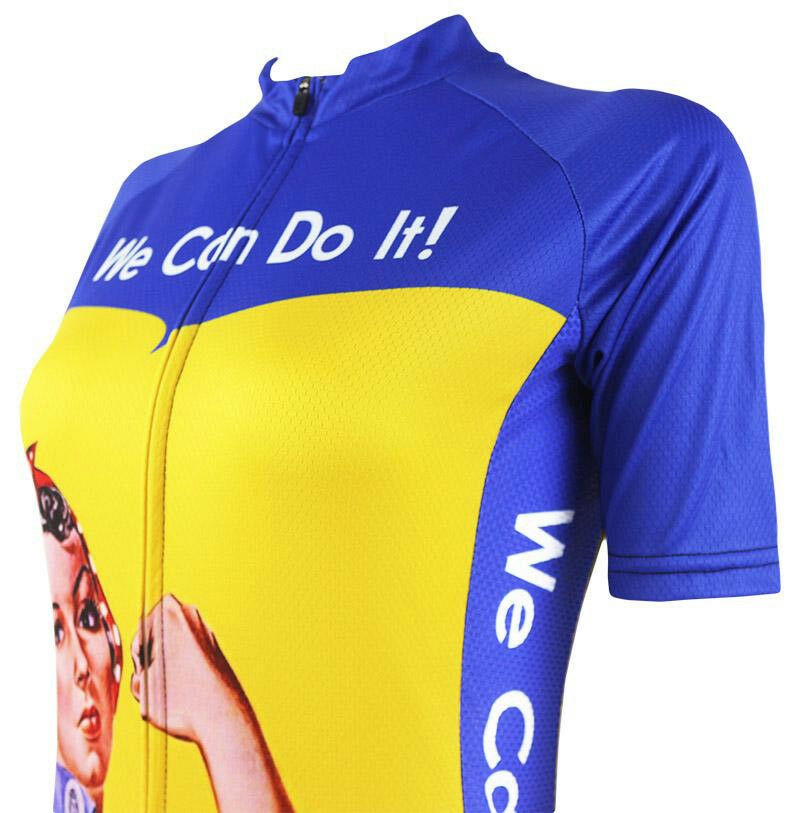 rosie the riveter cycling jersey