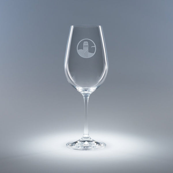 Monogrammed Lyrica Wine Glasses