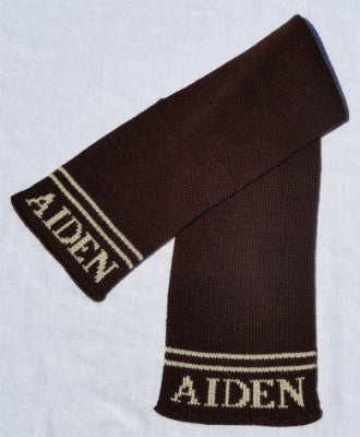 personalized scarf