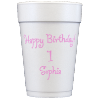 Personalized Foam Cups (8oz)