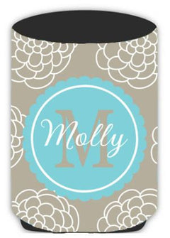 Personalized Country Flower Koozie The Monogram Merchant