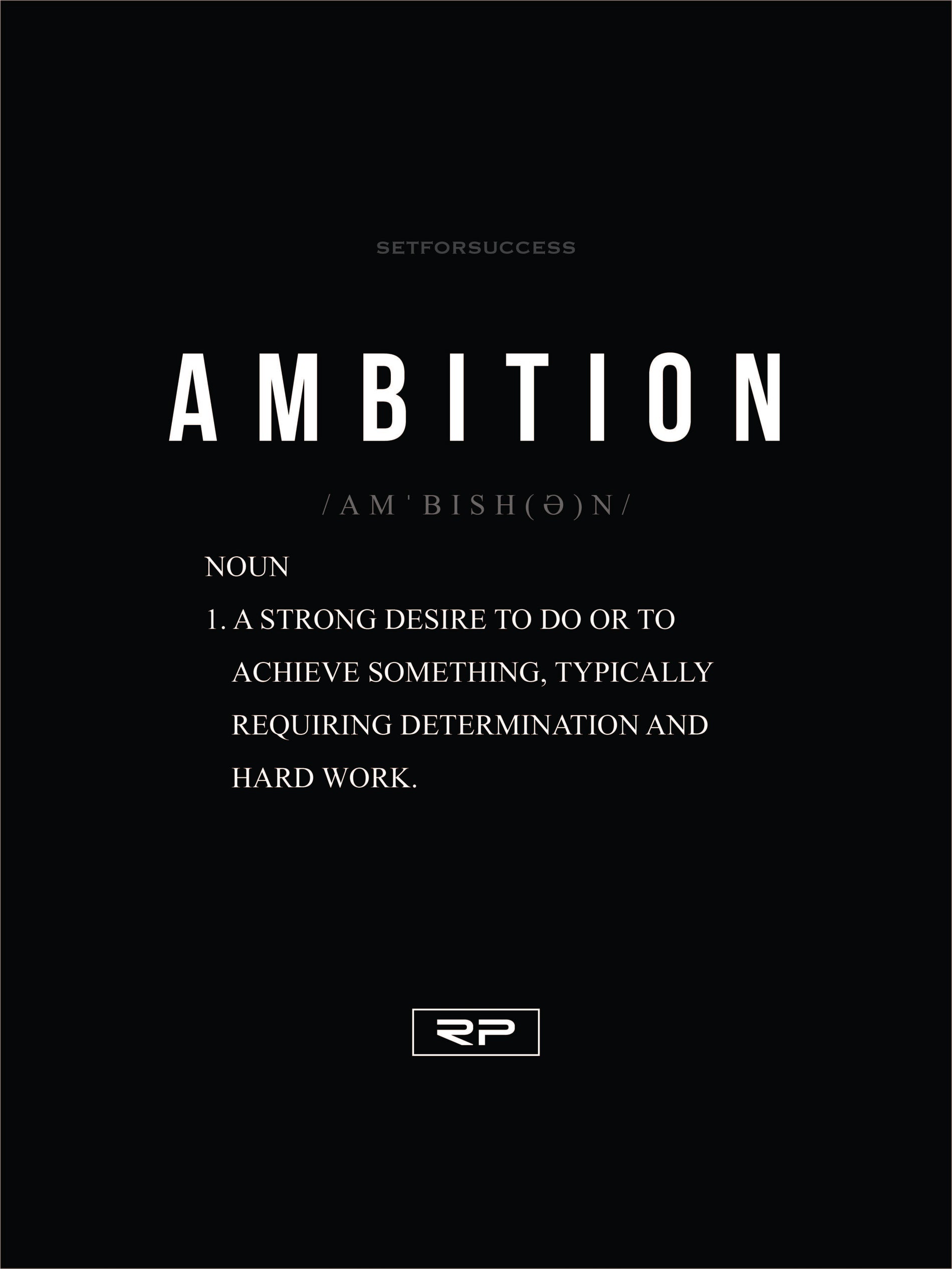 define ambition