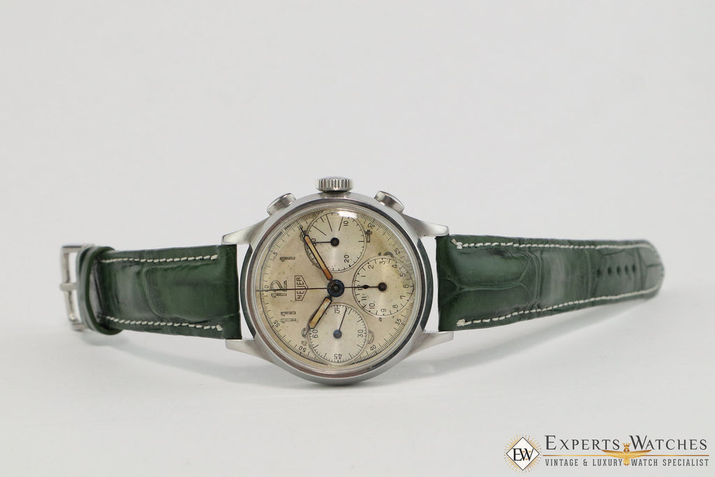 Vintage Heuer 2443 Chronograph Valjoux 72 Pre-Carrera
