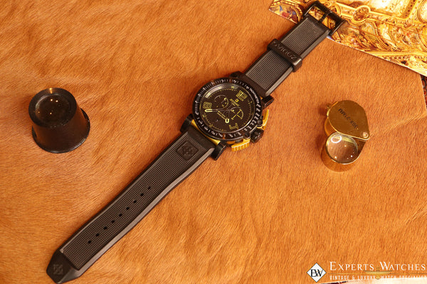 ゾディアック腕時計 ZODIAC ZMX-02 クロノグラフ 韓国 美品 黒色