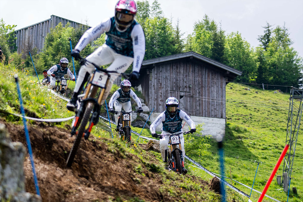 Commencal Muc-off team riding Leogang World Cup 2021