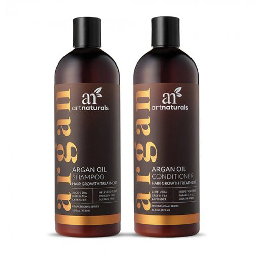 artnaturals Argan Shampoo & Hair Growth Duo 16oz OliviaBeauty