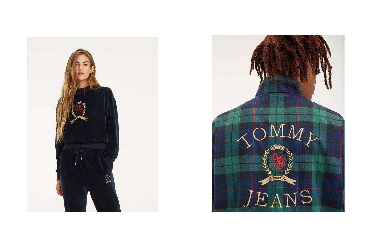 tommy jeans crest collection