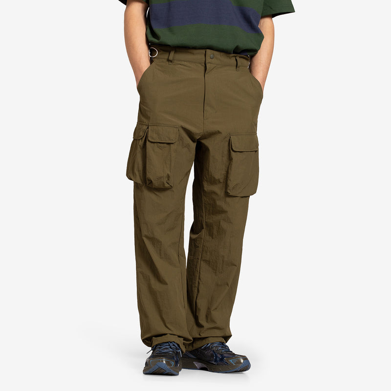 22SS Nylon Multi Pocket Pants Olive – Above The Clouds