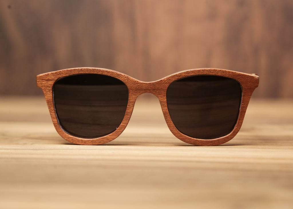 Buy Woodie Walnut Ebony Wood Round, Unique Wooden Sunglasses Women Men  Polarized Lenses Online in India - Etsy